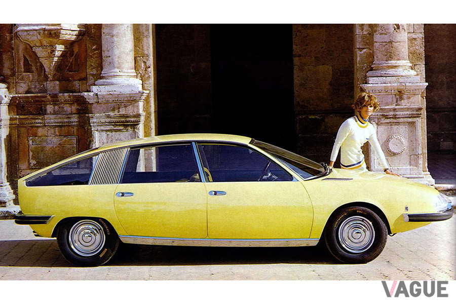 1967年にピニンファリーナが発表した「BMC1800アエロディナミカ」