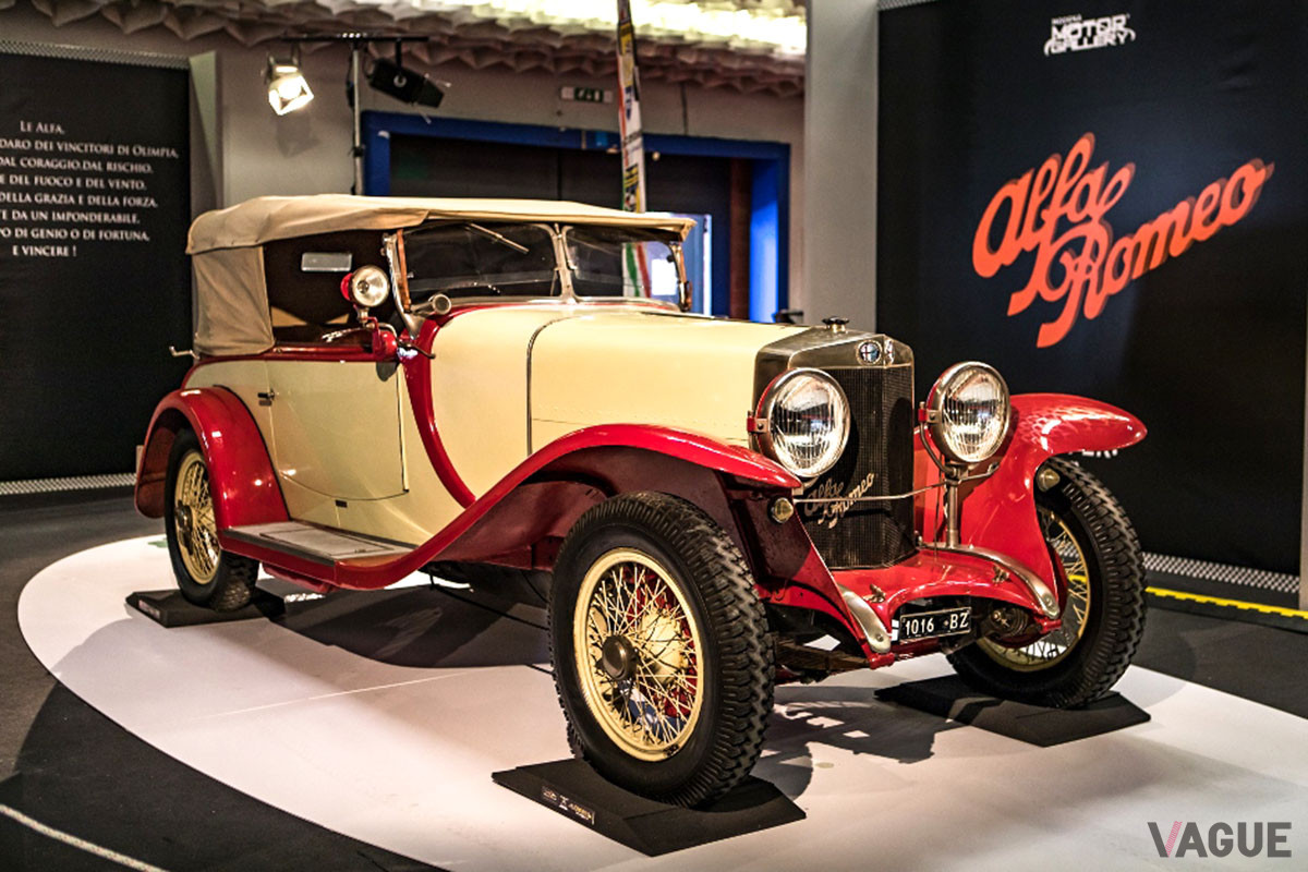マリオ・リギーニ・コレクションから1926年のアルファロメオ「RL Super Sport」
