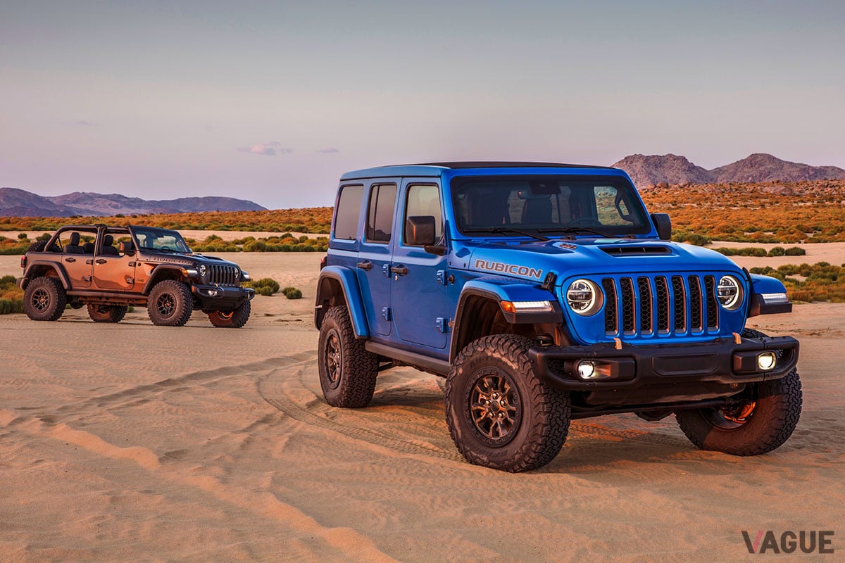 地上クリアランスは10.3インチ（約248mm）、アプローチ／ブレークオーバー／スタートアングルは、各々44.5／22.6／37.5度