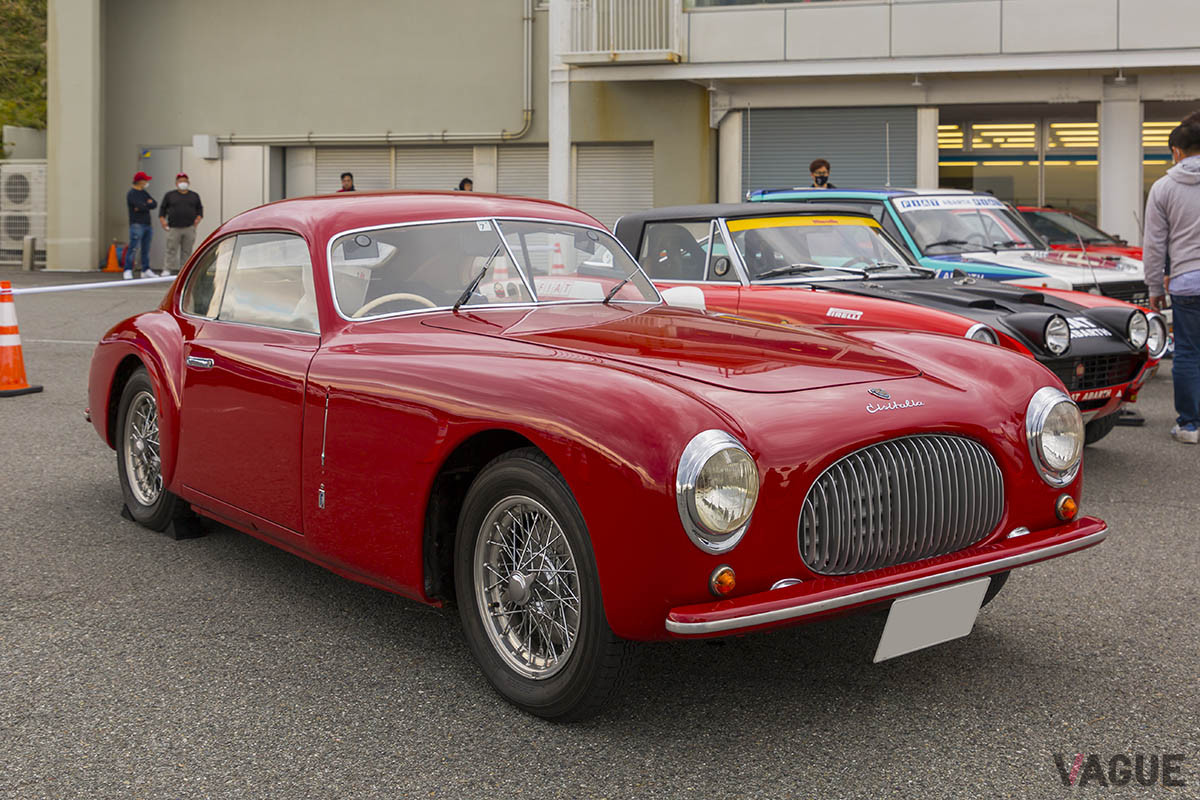 カルロ・アバルト氏は、チシタリアのレースカー開発にエンジニアとして参画していた。写真は、チシタリア「202」