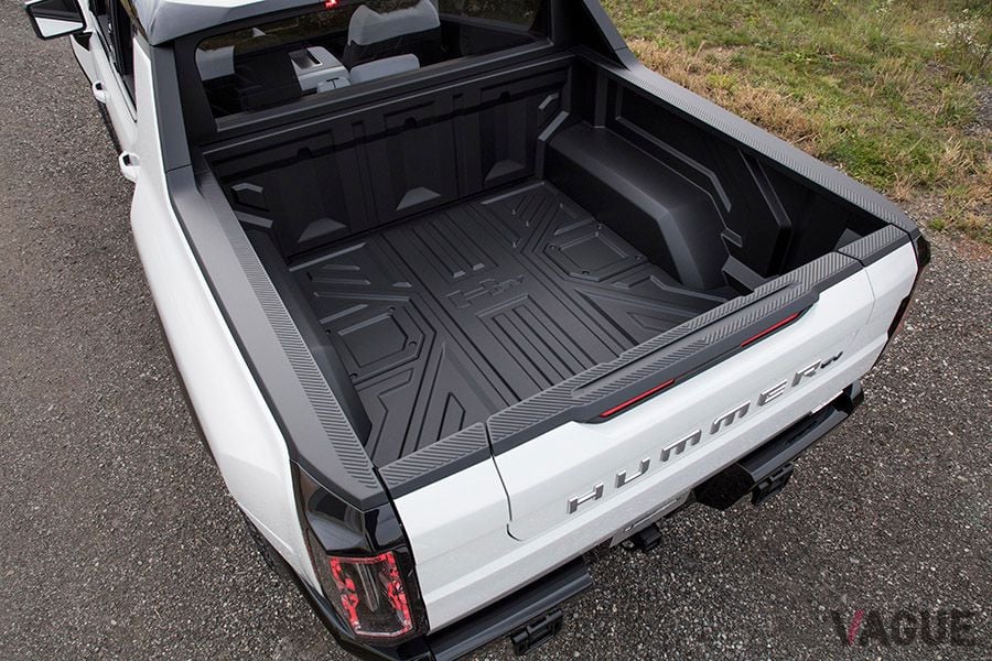 「ハマーEV」の荷台