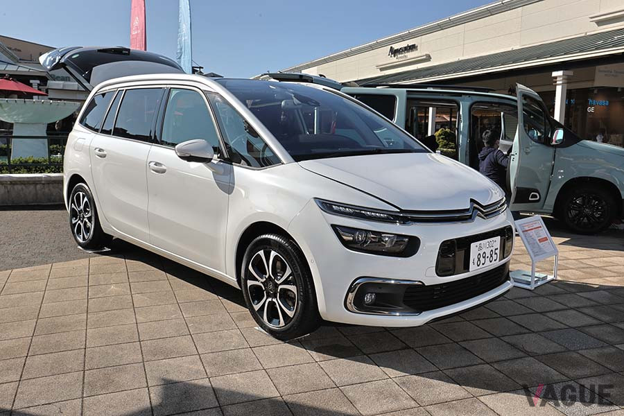 7シーターミニバン、シトロエン「グランドC4スペースツアラー」