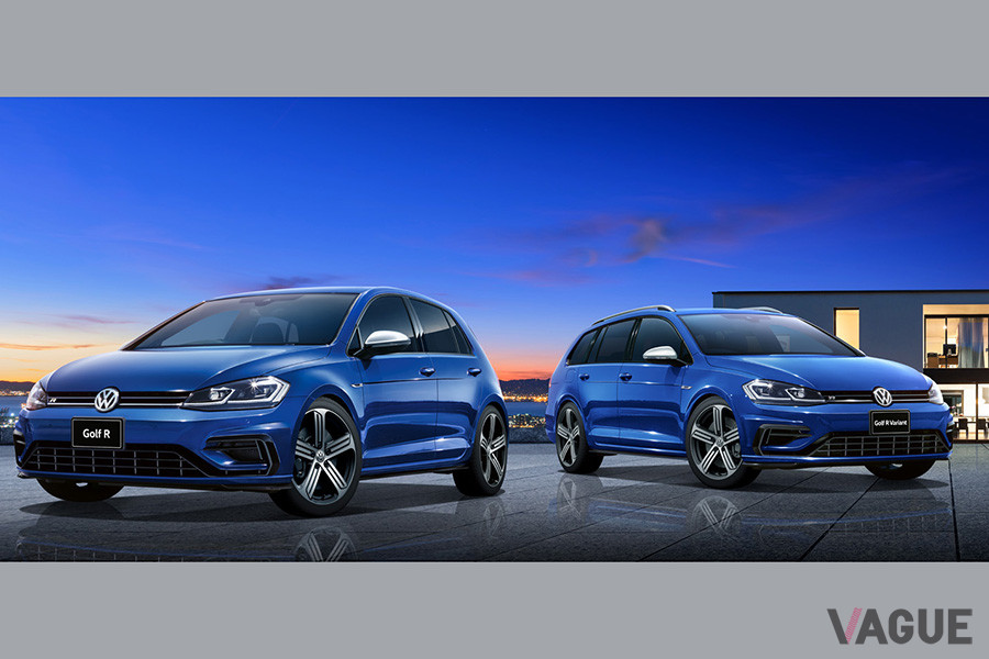 VW現行型「ゴルフR」と「ゴルフRヴァリアント」