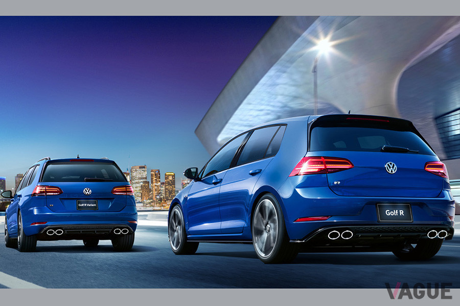 VW現行型「ゴルフR」と「ゴルフRヴァリアント」