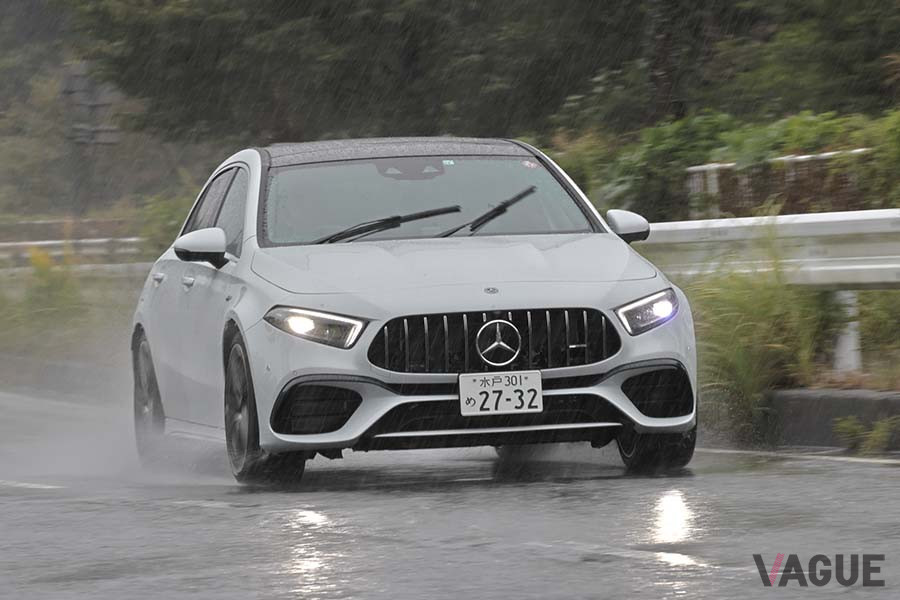 「メルセデスAMG A45S 4MATIC＋」の走り