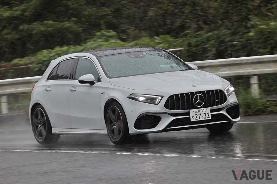 「メルセデスAMG A45S 4MATIC＋」の走り
