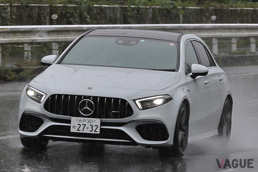 「メルセデスAMG A45S 4MATIC＋」の走り