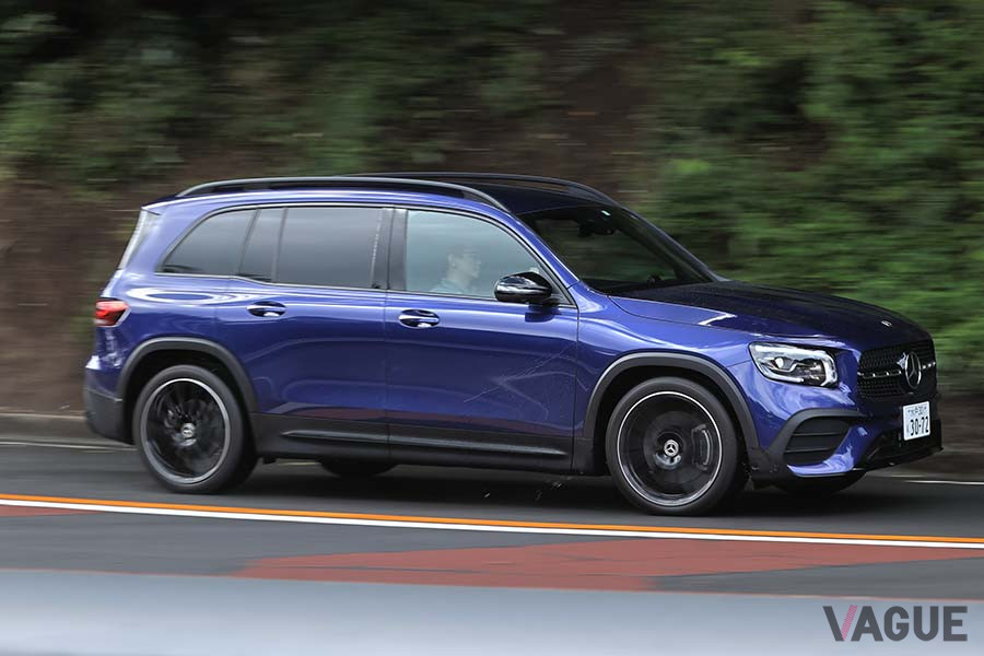 6月25日に新型「GLA」とともに発表されたニューモデル「GLB」