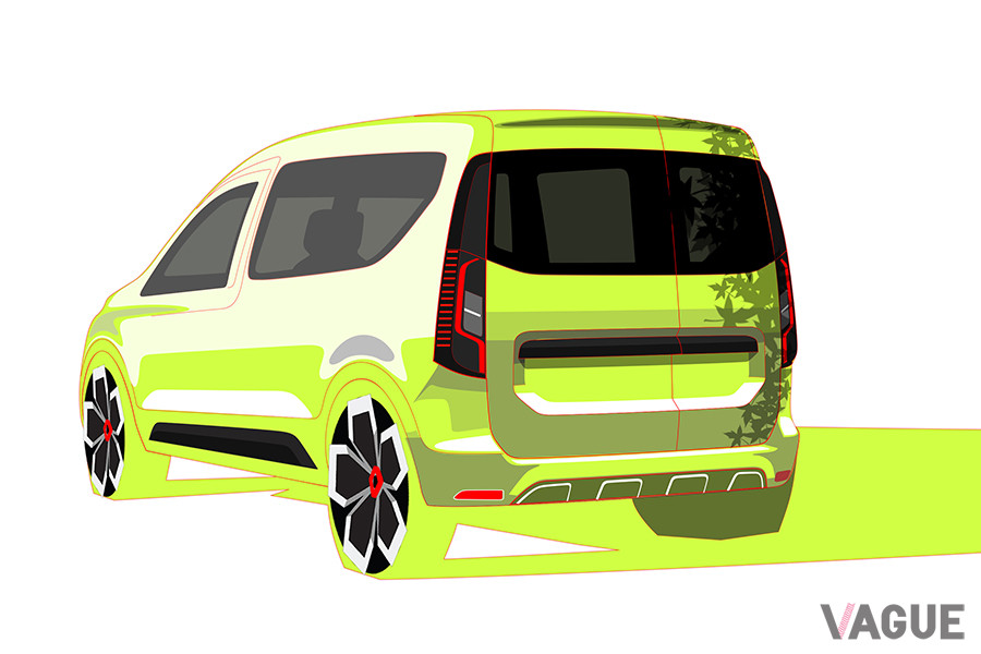 ルノー新型「エクスプレス」のデザイン