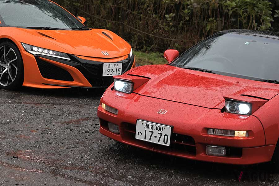 ホンダ初代「NSX」と2代目新型「NSX」