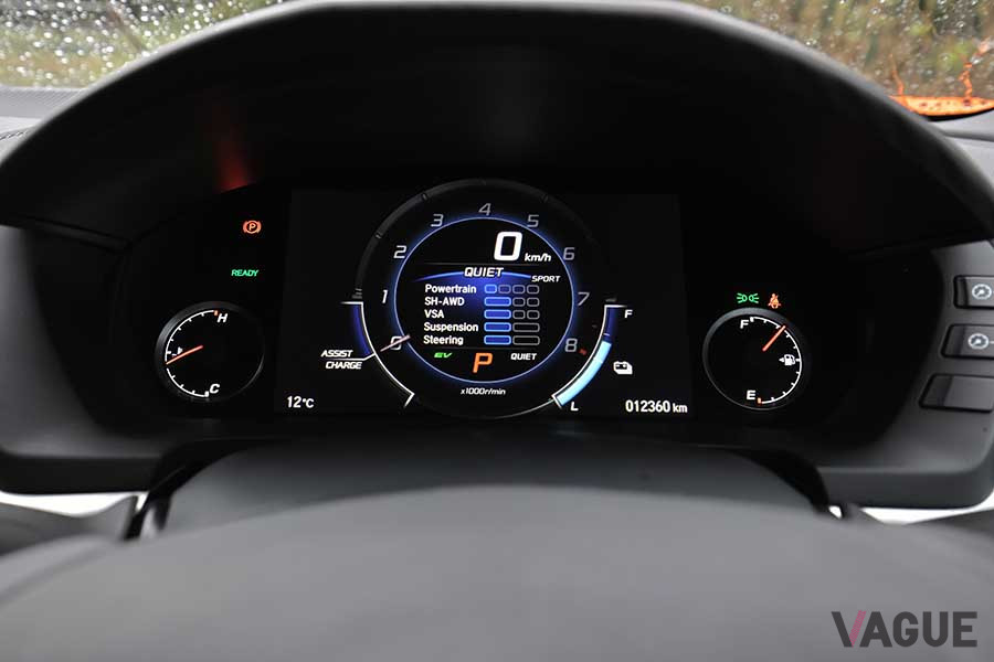ホンダ2代目「NSX」のメーター