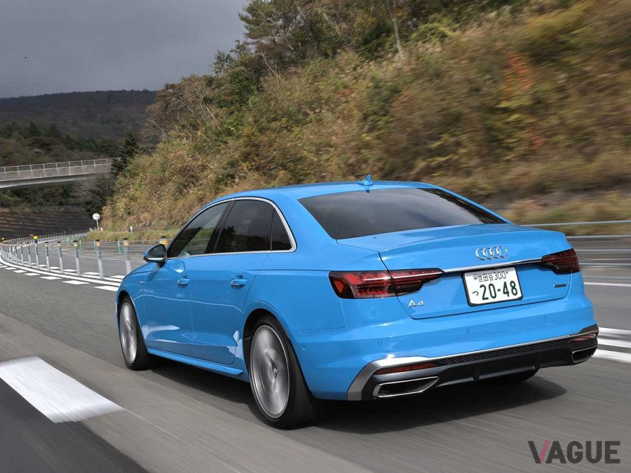 アウディ新型「A4 45 TFSIクワトロ Sライン」の走り