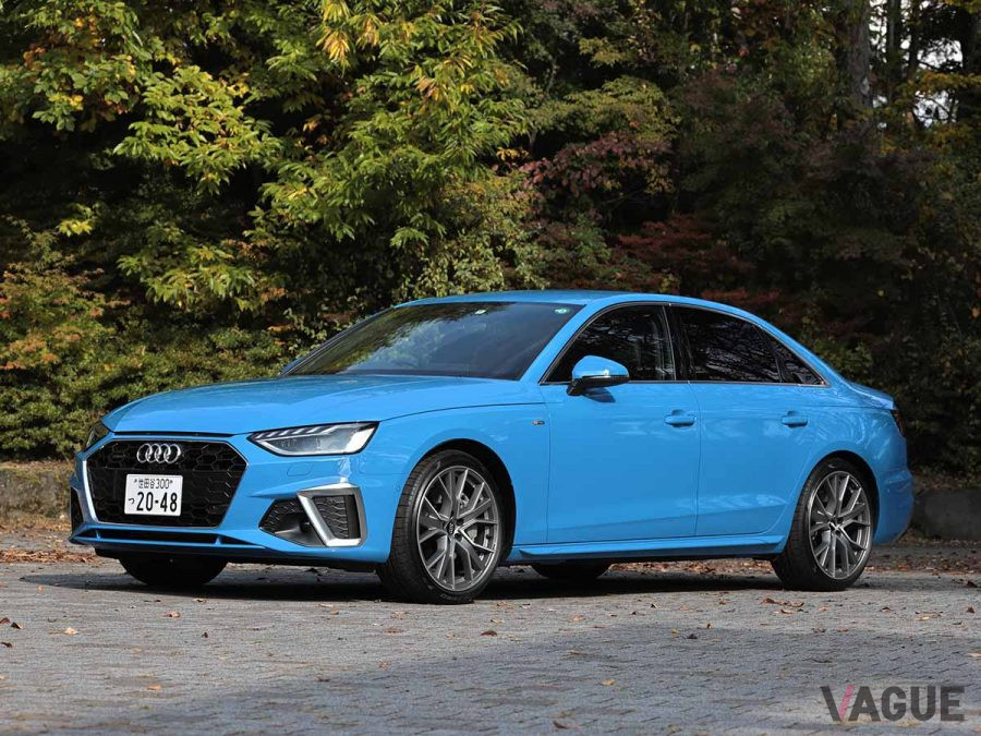 アウディ新型「A4 45 TFSIクワトロ Sライン」の全長は4770mm
