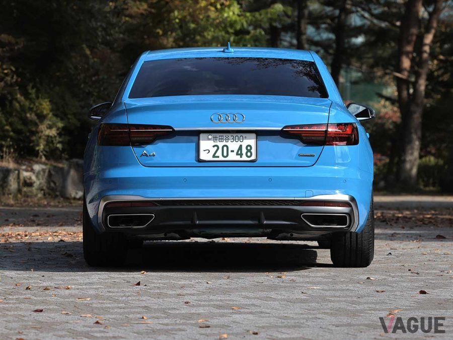 アウディ新型「A4 45 TFSIクワトロ Sライン」の全幅は1845mm