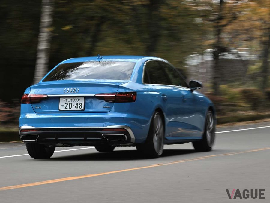 アウディ新型「A4 45 TFSIクワトロ Sライン」の走り