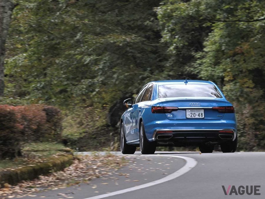 アウディ新型「A4 45 TFSIクワトロ Sライン」の走り