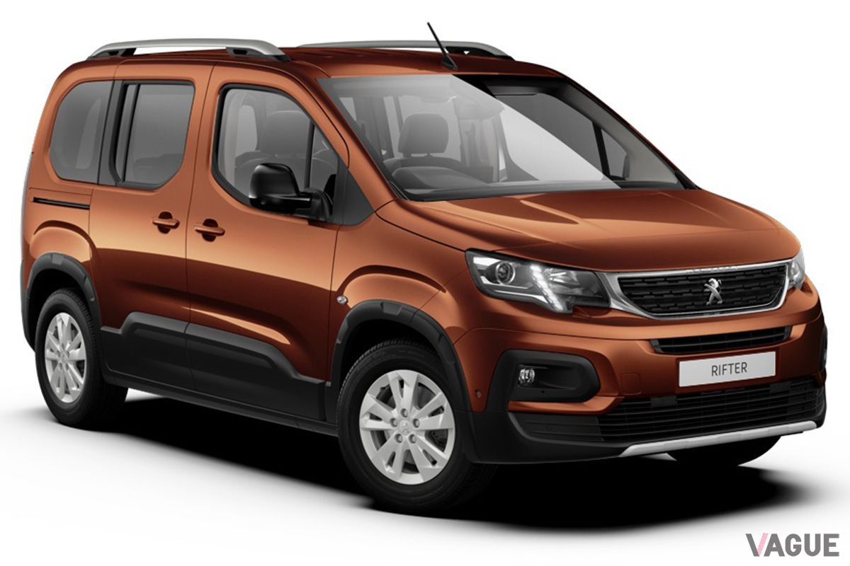 プジョー新型「リフター」。ボディカラーはメタリック・コッパー（オプション色：6万0500円）