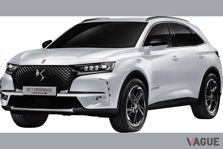 「DS7クロスバック パフォーマンスライン ブルーHDi」のボディカラー、ブラン ナクレ