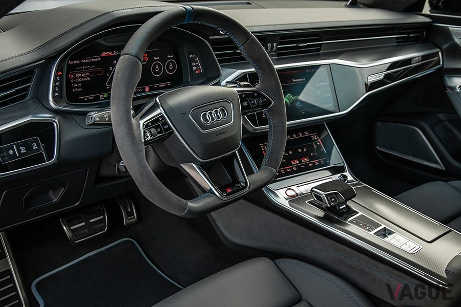 アウディ新型「RS7スポーツバック」のインパネ