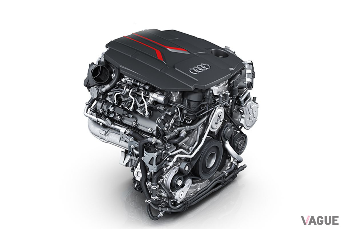 アウディ「SQ5スポーツバックTDI」の3リッターV6ディーゼルエンジン
