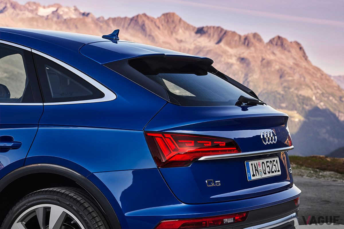 アウディ「Q5スポーツバック」のリアスタイル