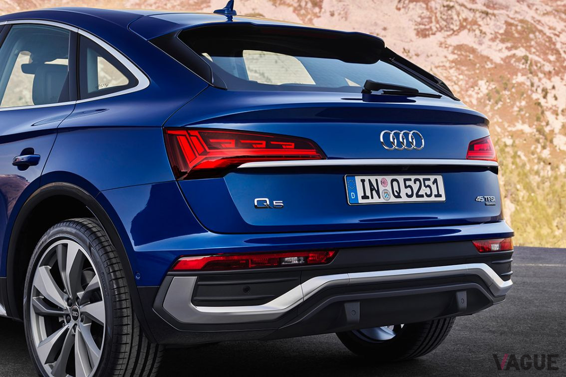 アウディ「Q5スポーツバック」のリアスタイル