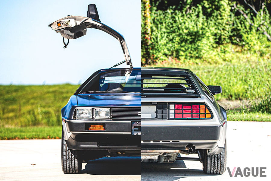 映画『バック・トゥ・ザ・フューチャー』でのタイムマシンとして有名なデロリアン「DMC-12」（C）2020 Courtesy of RM Sotheby's