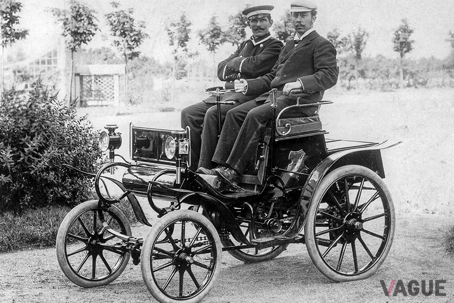 1899年にオペルがはじめて製造した自動車、パテントモーターヴァーゲン「システム・ルッツマン」