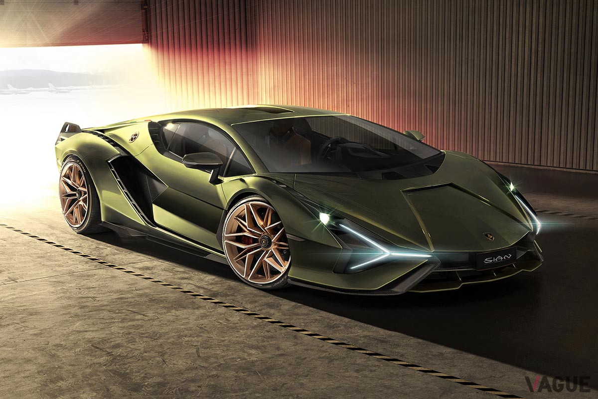 2019年のフランクフルトモーターショーで発表されたランボルギーニ「シアンFKP037」