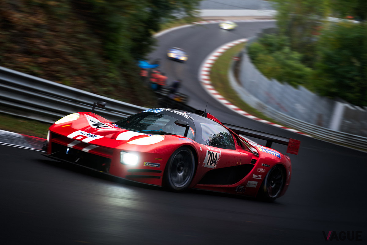 エクスミューレを駆けあがる「004Ｃ」