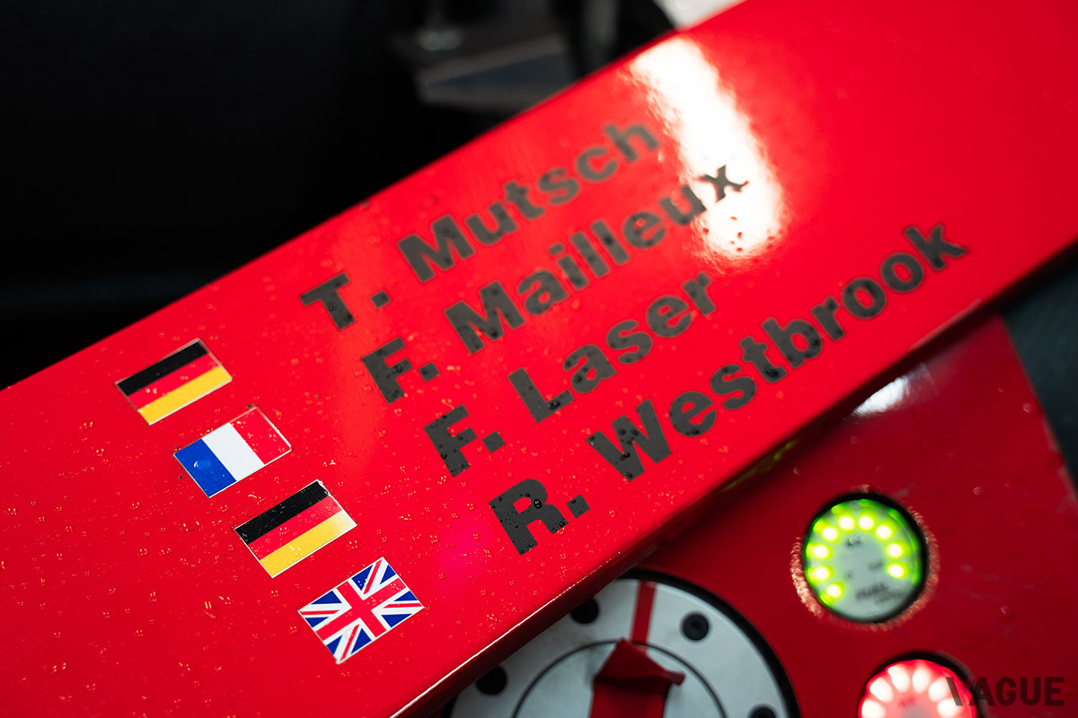 「004Ｃ」を駆る選ばれたドライバー達。トーマス・ミュッチ、フランク・マイラックス、フェリッペ・レイザー、リチャード・ウェストブルック