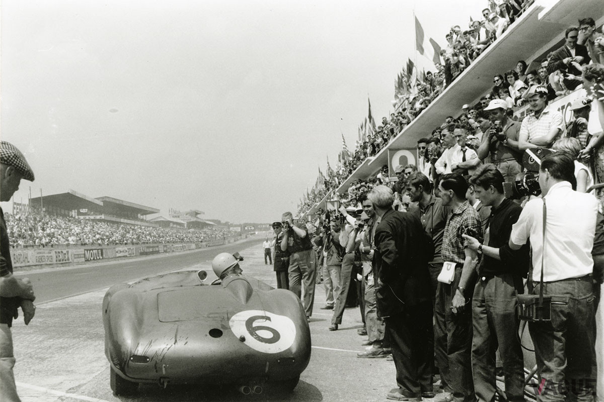 1959年、ル・マン24時間レースでの「DBR1」