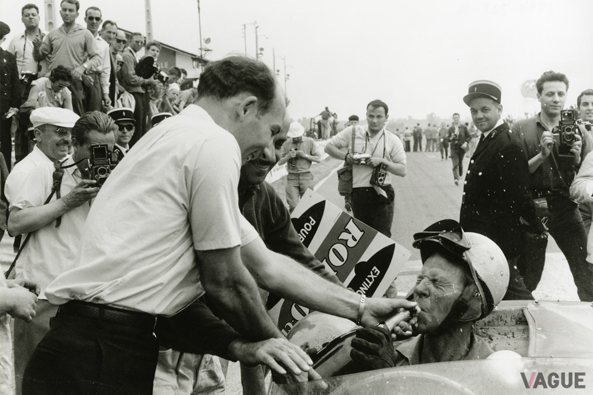 1959年、ル・マン24時間レースでの「DBR1」