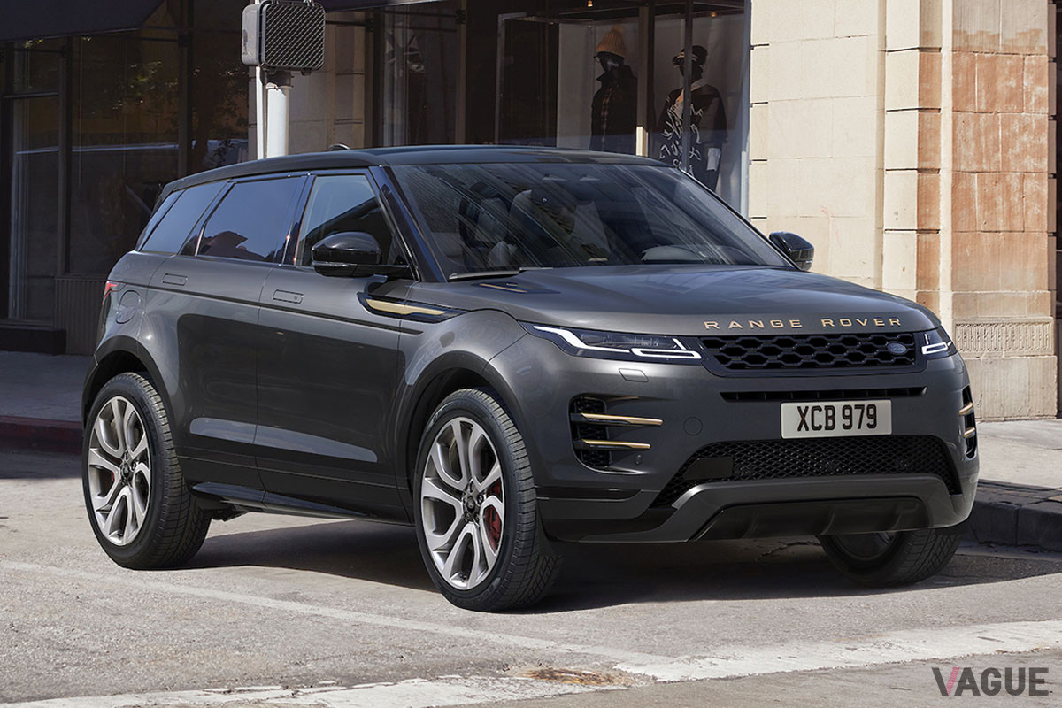 2021年モデルの「レンジローバー・イヴォーク」は、新たに2色加わった全11色のボディカラーから選ぶことができる