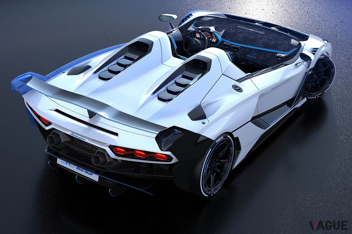 デザインはチェントロ・スティーレが担当し、スクアドラコルセが開発した2台目のワンオフモデルとなる「SC20」