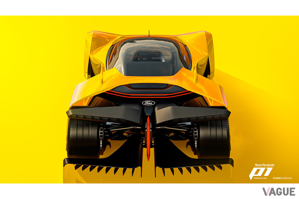 フォード「GT」にインスパイアされたというエクステリアデザイン
