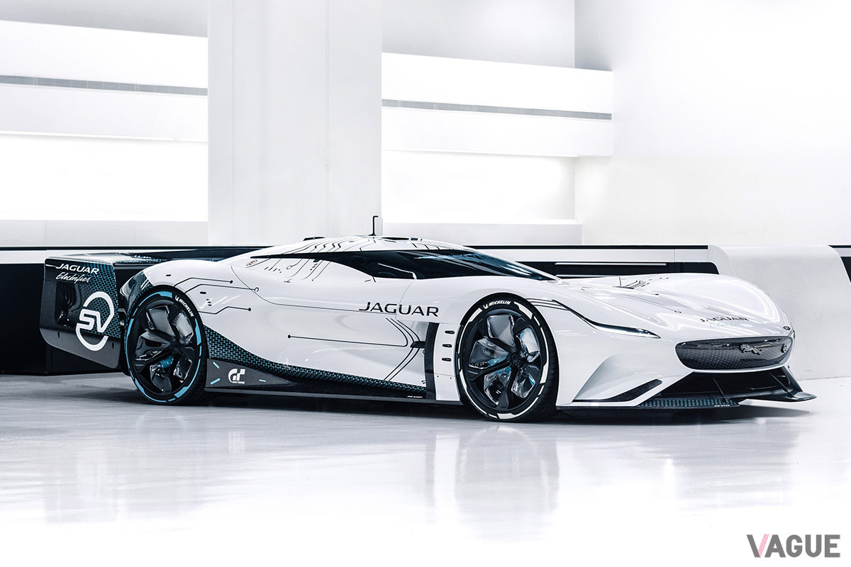 実寸大スケールでのデザインスタディを経てつくられたジャガー「Vision Gran Turismo SV」