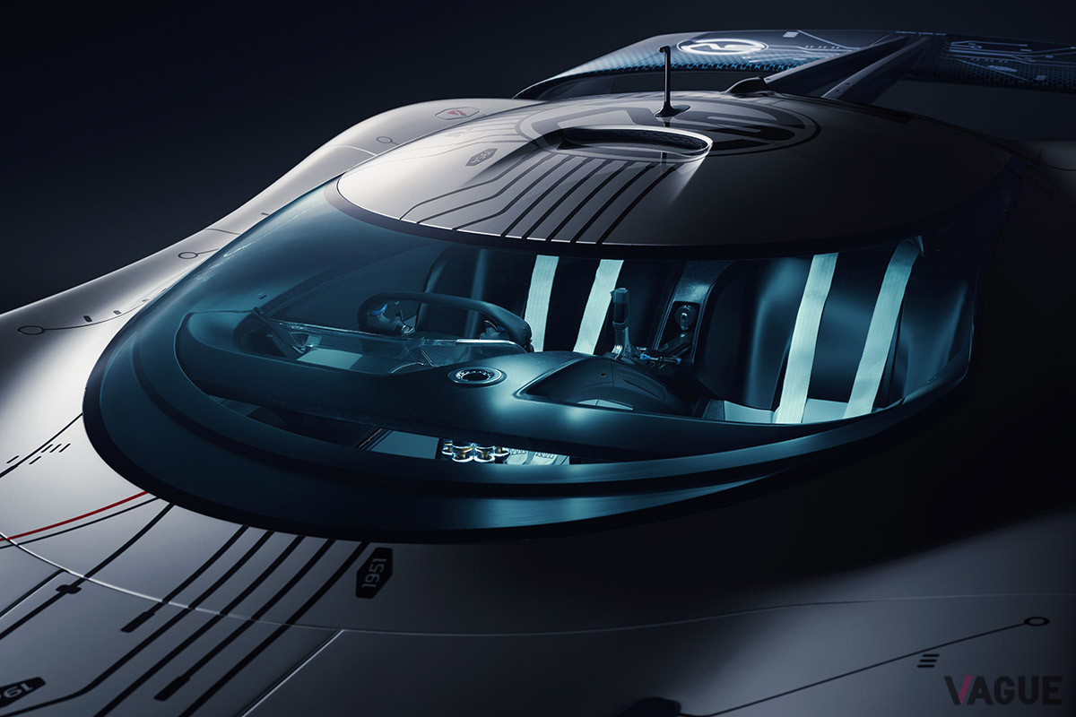 ジャガー「Vision Gran Turismo SV」のコックピット