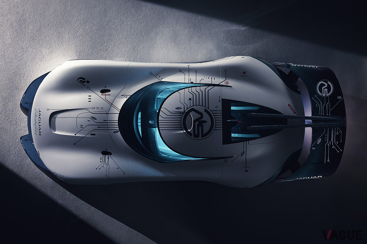 PlayStation4用「グランツーリスモ」向けのフル電気自動車（EV）のバーチャル・レーシングカー、ジャガー「Vision Gran Turismo SV」