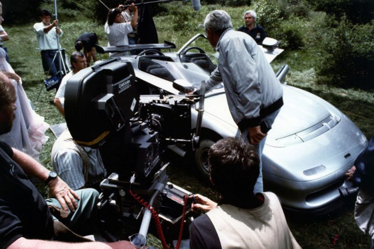映画の劇中車として撮影に供されたアズテック