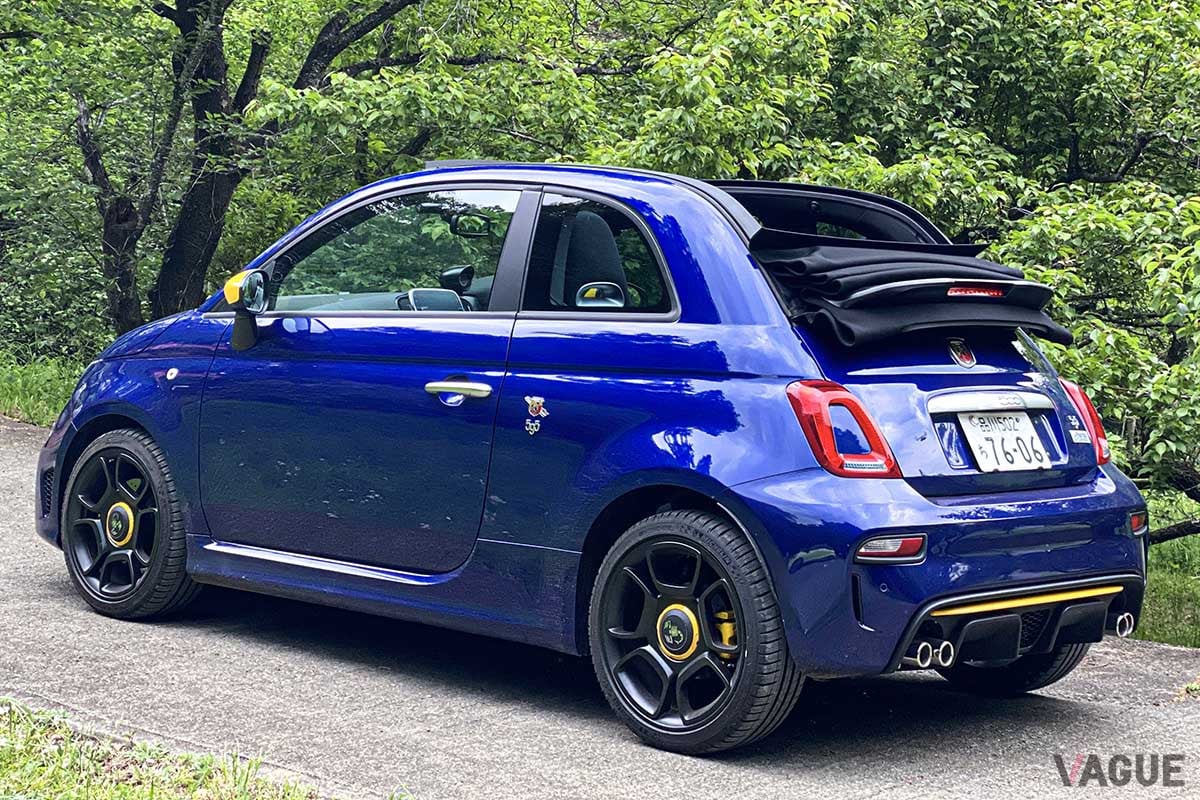 日常的に楽しめるこれからのスポーツカーの理想形かもしれないアバルト「595シリーズ」