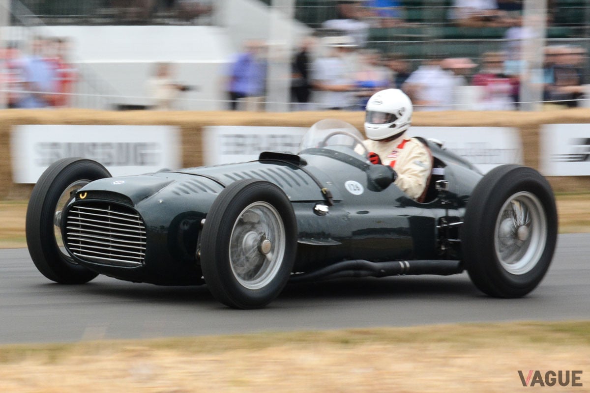 ダークグリーンのBRM V16F1
