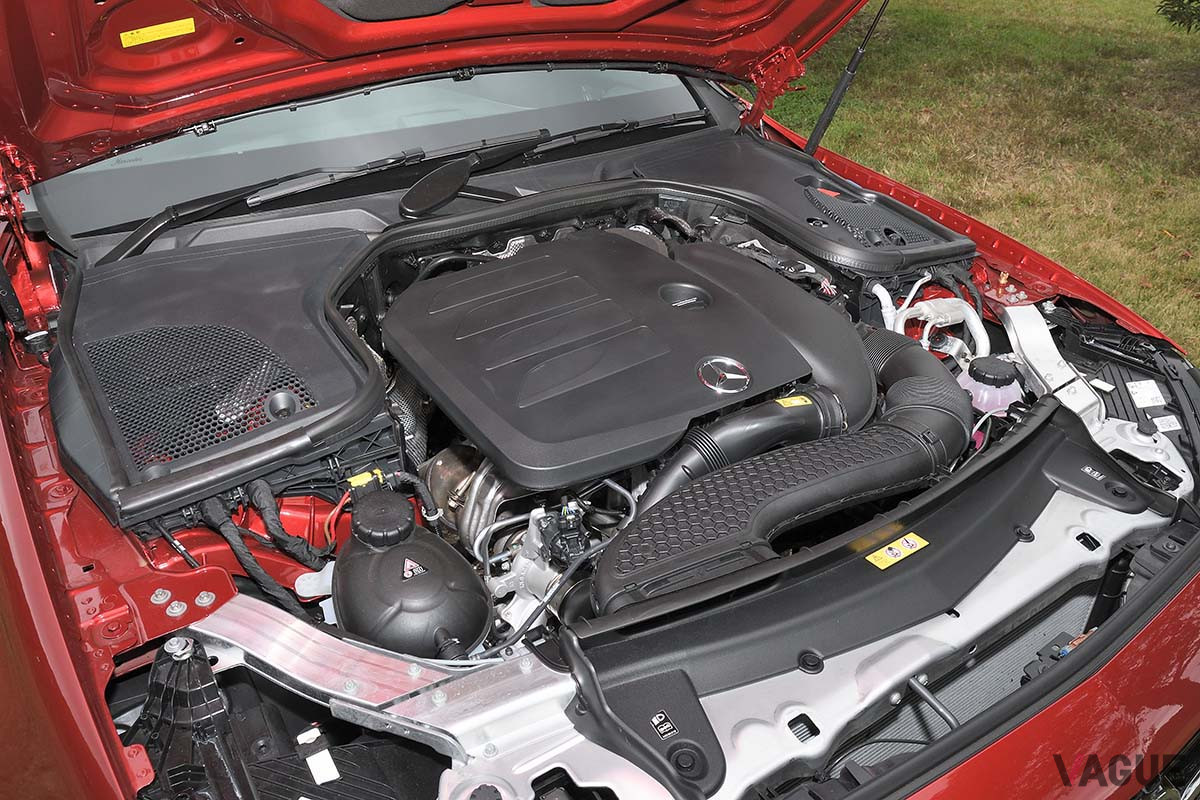 メルセデス・ベンツ改良新型「E200スポーツ ステーションワゴン」の1.5リッターターボエンジン