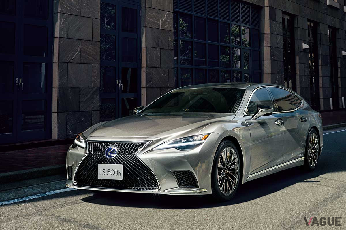 2020年11月19日に発表・発売されたレクサス新型「LS」（LS500h）