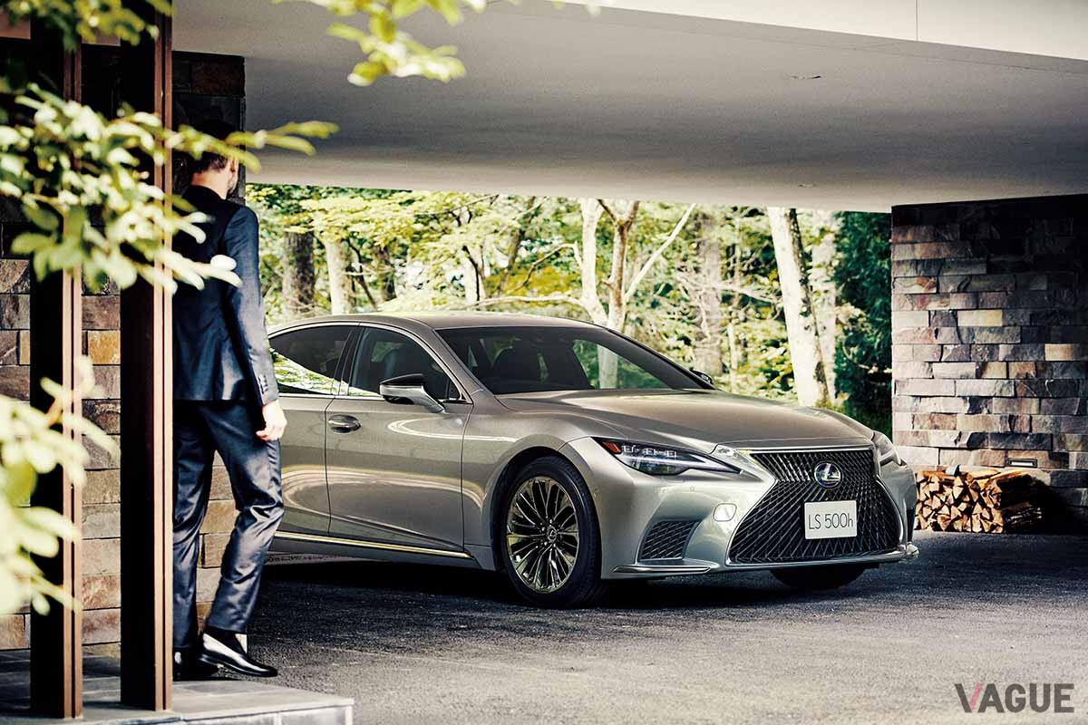 2020年11月19日に発表・発売されたレクサス新型「LS」（LS500h）