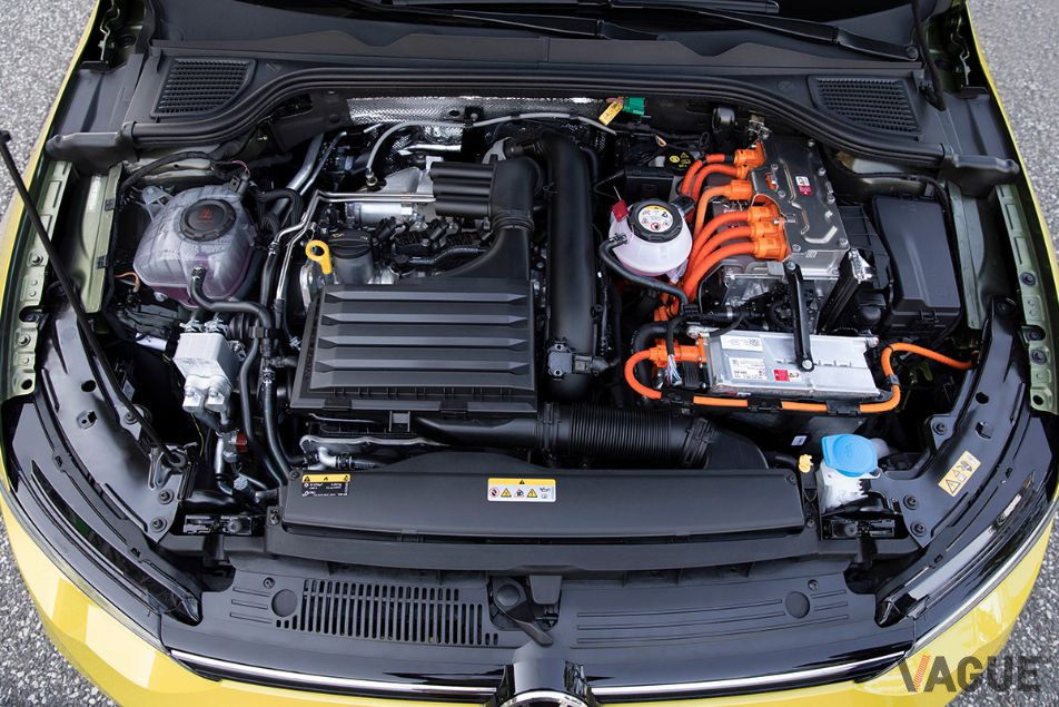 VW新型「ゴルフ eハイブリッド」のエンジン