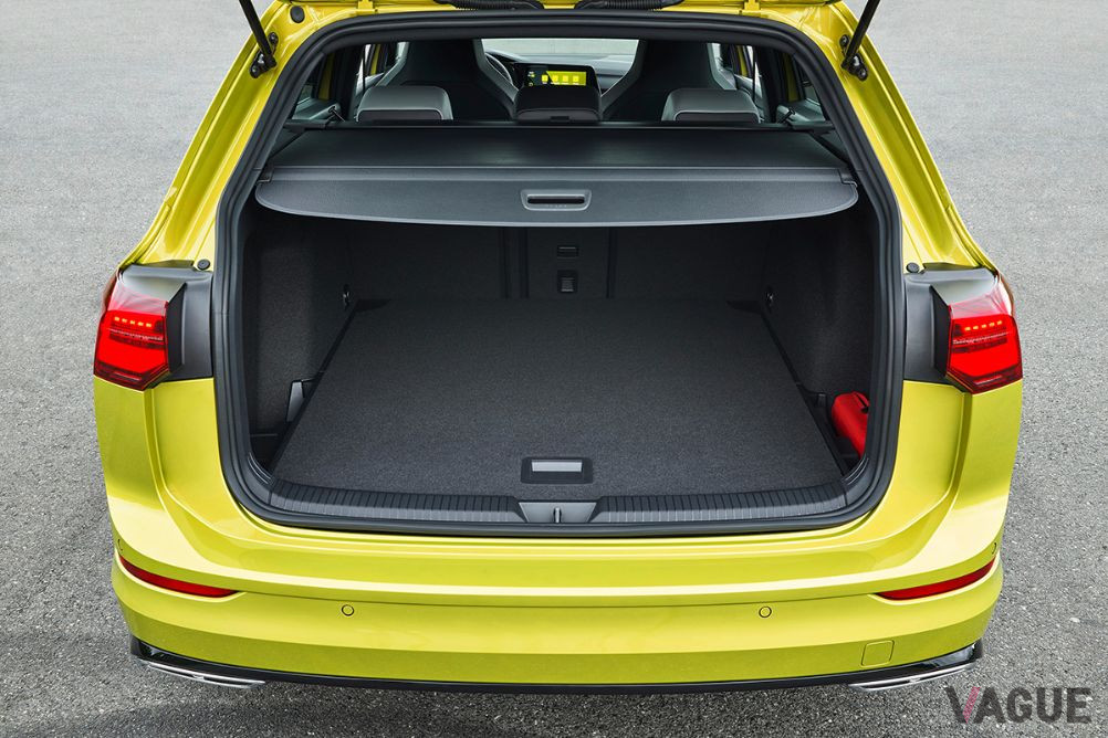 VW新型「ゴルフ ヴァリアント」の荷室
