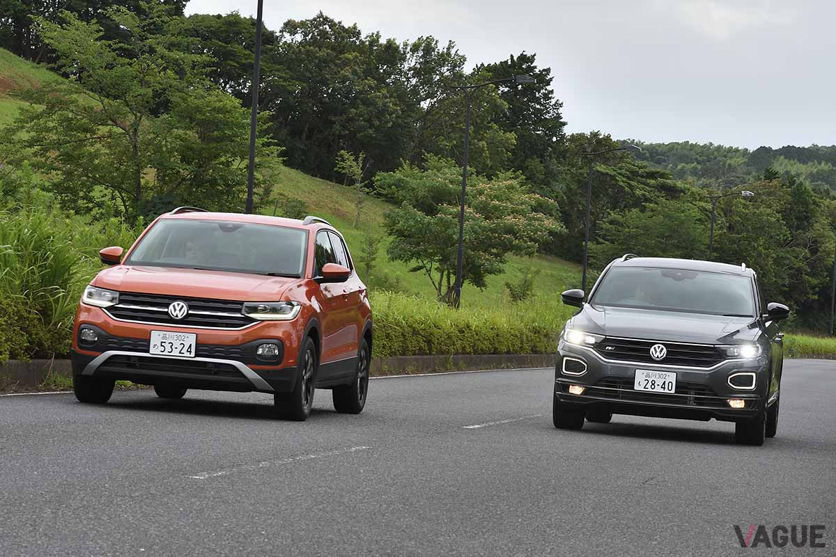 12月4日に一部仕様変更がおこなわれたVW「T-Roc（Tロック）」と「T-Cross（Tクロス）」の走り