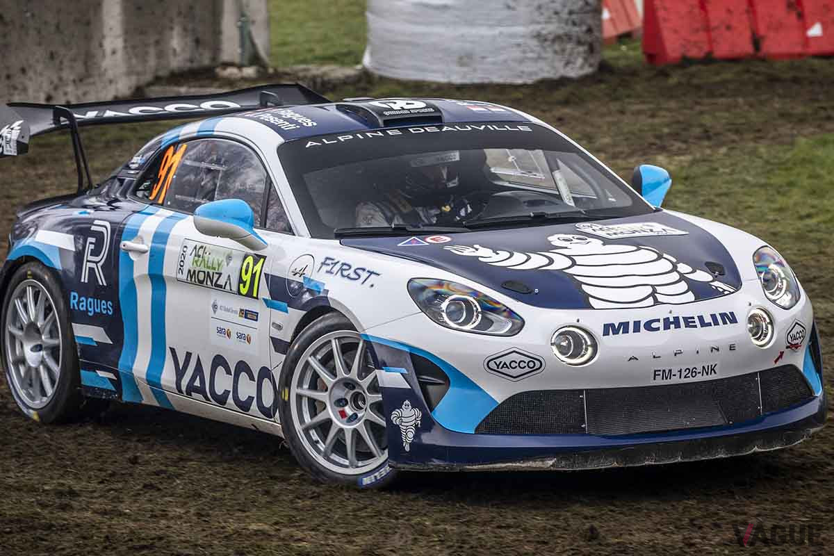 2020年12月3日から6日にかけて開催されたWRC第7戦ラリー・モンツァに初参戦、初クラス優勝を果たしたアルピーヌ「A110ラリー」