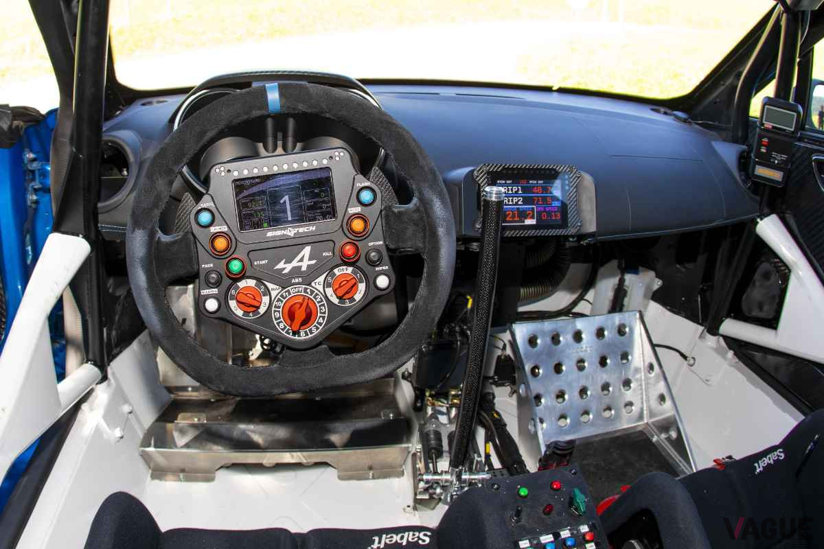 アルピーヌ「A110ラリー」のインパネ